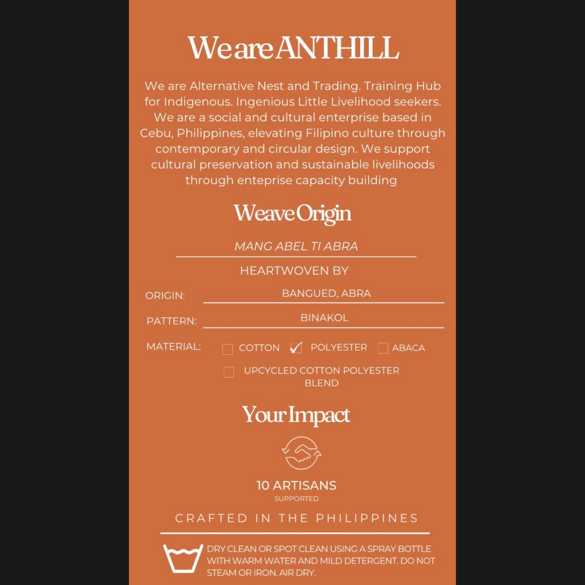 Anthill Fabric Binakol Headcover (preorder)