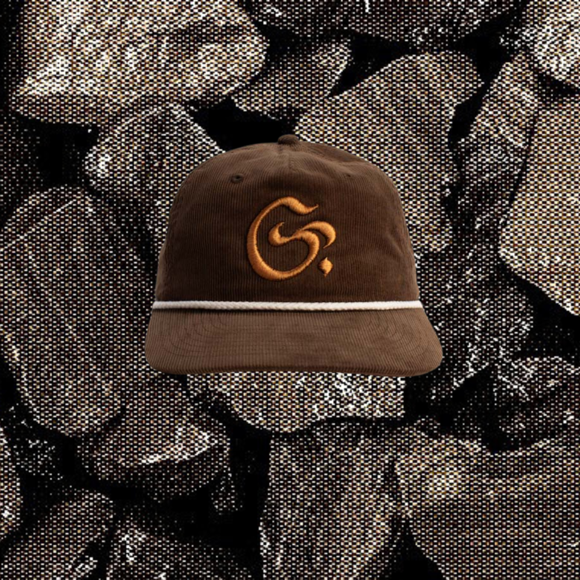 "Gintong Titik" Corduroy Rope Cap