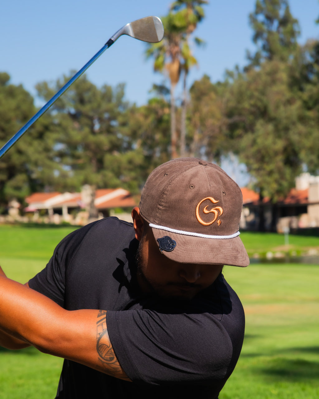 "Gintong Titik" Corduroy Rope Cap